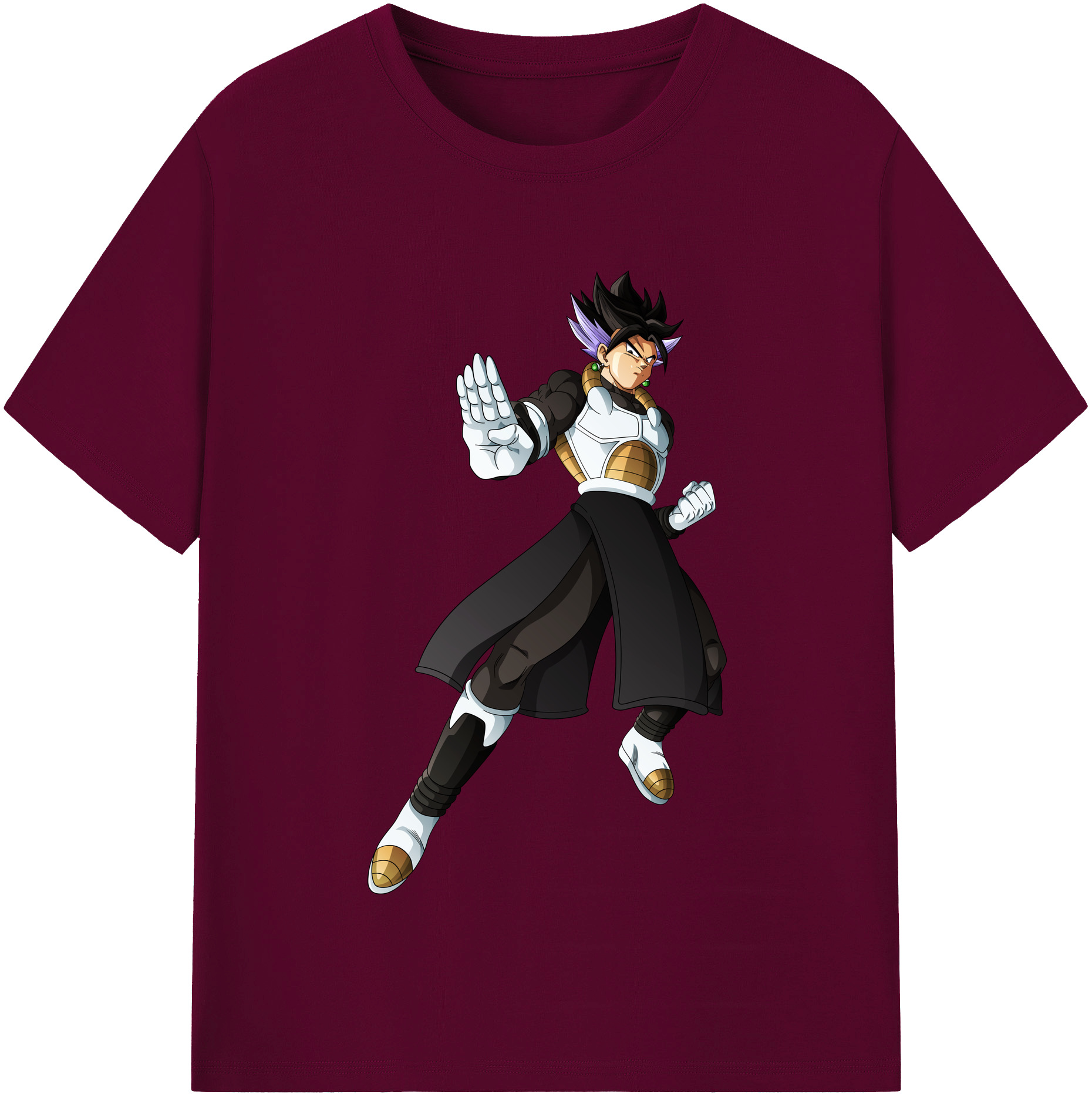 （画像用） ドラゴンボール ベジット DRAGON BALL Vegetto レディースカジュアルプリントTシャツ（綿100％）